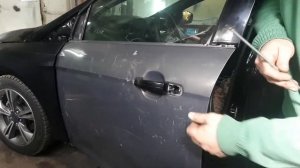 Снять ручку двери FORD FOCUS 3 1.0 ecoboost