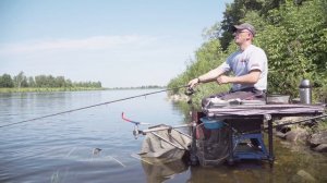 Ловля фидером на переменном течении. Канал имени Москвы, Дубна