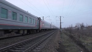 ЭП1М-772 с поездом №083 Адлер - Москва.