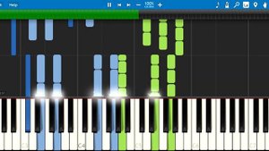 Dear Alice by Arai Tasuku [piano tutorial] (synthesia)