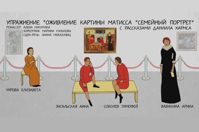 ОЖИВЛЕНИЕ КАРТИНЫ МАТИССА "СЕМЕЙНЫЙ ПОРТРЕТ"
