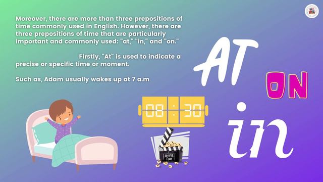Proposition of time | Learn English | Prepositions of Time in English смотреть онлайн
