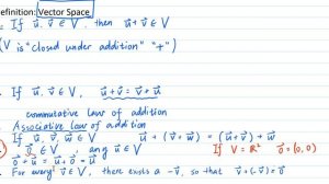 Subspaces Part 1: definition of a subspace