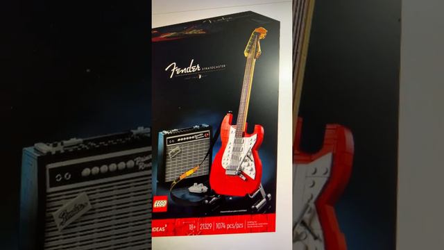 LEGO Ideas Fender Stratocaster Revealed - coming Oct 2021