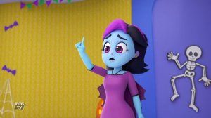 Five Little Monsters | Monsters Song | Halloween Songs For Children | Spooky Cartoons with Kids Tv