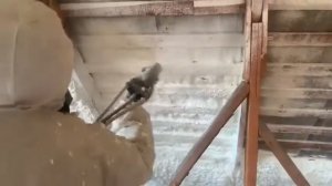 Утепление скатов крыши пенополиуретаном