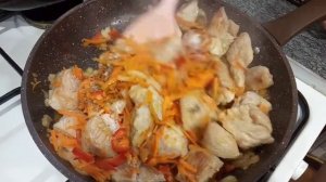 ТУШЕНАЯ КАРТОШКА С МЯСОМ И ЧЕРНОСЛИВОМ!Очень Вкусно Просто Легко!!!