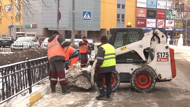 Как в Воскресенске очищают улицы и дороги? Рубрика "Картинка дня". смотреть онлайн
