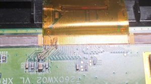 Ремонт телевизора после залития. Samsung le26a450. Ремонт текона t-con t260xw02.