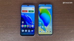 Two google Dialer Android 11 incoming call,Realme C31+ZTE BLADE V40 VITA