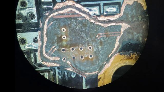 Восстановление видеокарты Gigabyte GTX780Ti | Устранение прогара в зоне VRM смотреть онлайн