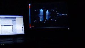 Визуализация музыки на рабочем столе./ Visualization of music on your desktop.