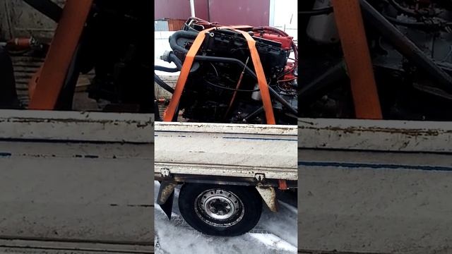 Двигатель Ман на Маз 4370 Зубренок смотреть онлайн