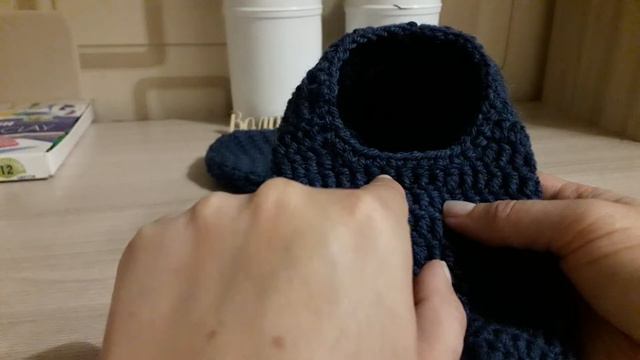 Следочки крючком. Быстрый способ