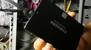 Установка ssd жесткого диска Samsung 850 EVO в материнскую плату