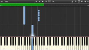 Depeche Mode - Freelove Piano Cover [Synthesia Piano Tutorial]