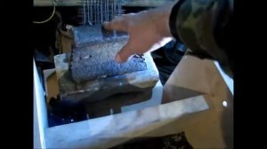 самодельная лотковая галтовка