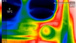 Mazda CX-7 AC recharging (заправка кондиционера). Съемка тепловизором Seek Thermal