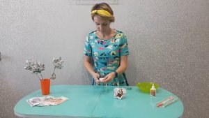 Мастер-класс "Букет из денежных купюр"