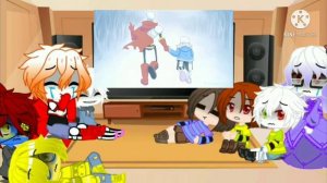 Реакция андертейл на меме про классика 2 часть+анимация Close to you