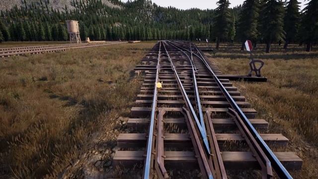 Building a Shunt Yard for Storing Multiple Trains in Railroads Online! смотреть онлайн