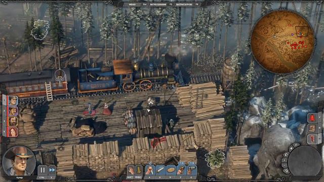 Desperados 3 - прохождение - 6 часть (Орлиная река - 2 часть) - стрим смотреть онлайн