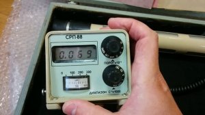 Радиометр поисковый сцинтилляционный СРП-88Н, зав.№1986, г.в.1990 ☢