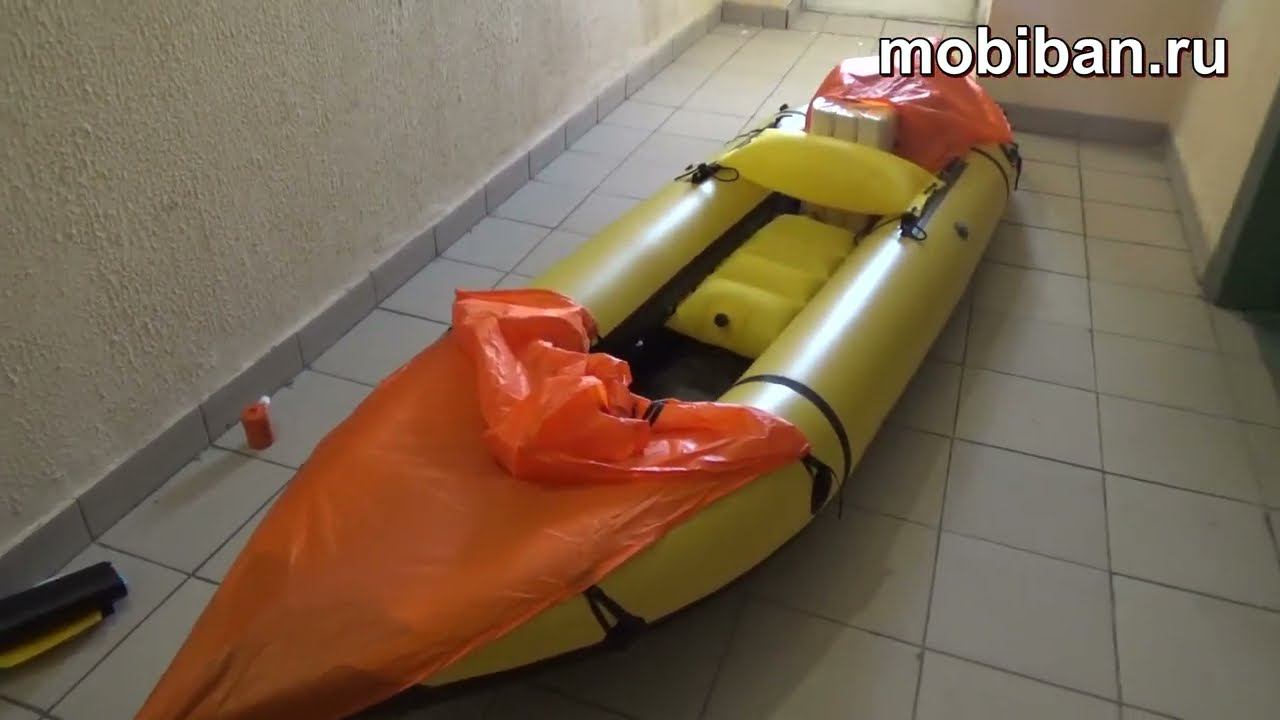 Пакрафт Жаворонок L. Сборка и обзор