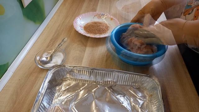 Куриные пончики