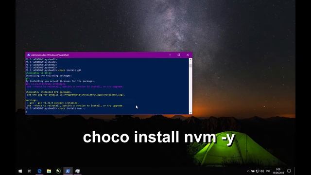 Como instalar Chocolatey, Git, Nodejs y CMDER en Windows 10 facil y rapido смотреть онлайн