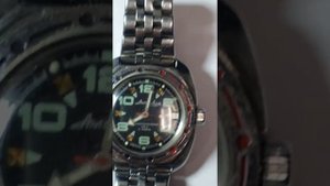 Часы Восток Амфибия. Автоподзавод. Противоударные. 31 камень. Россия