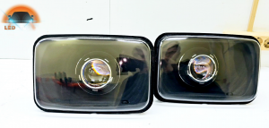 Грузовой автомобиль Volvo FH. Светодиодный комплект фар от Ledstudio.