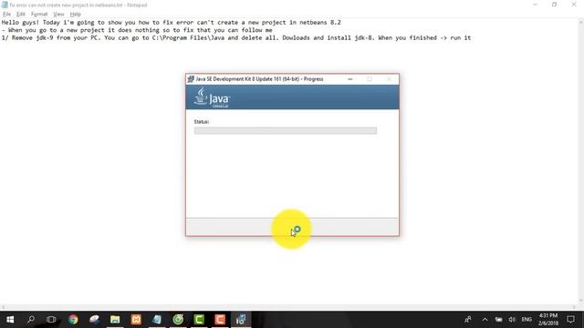 Can't Create A New Project on Netbeans 8 2 смотреть онлайн