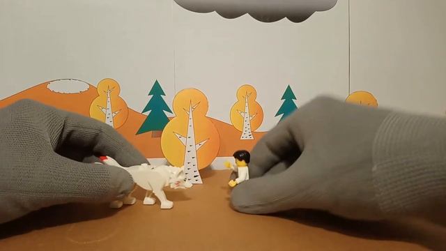 Басня "Волк и Журавль". смотреть онлайн