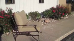 Hampton Rocking Patio Chair - Desert Sage.avi