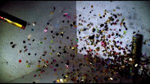 30 см хлопушка vs 80см || Замедлено в 200 раз