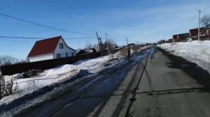 Прогулка по п. ЮРГАМЫШ, Курганская область. Зима 2022.