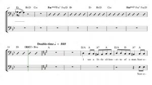 Bass - Bohemian Rhapsody - Queen Sheet Music, Chords, and Vocals