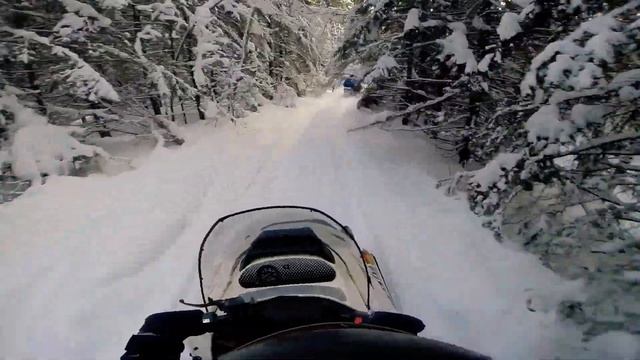 На снегоходе ТАЙГА смотреть онлайн