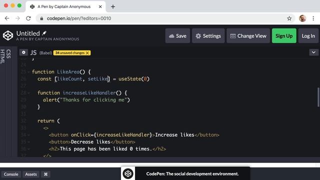 Event Handling in React (Clicking on a Button) The 10 Days of React JS (Day 8)