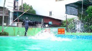 Team Spider-Man fights Water Gun Under Swimming Pool |Spider-Man IN REAL LIFE