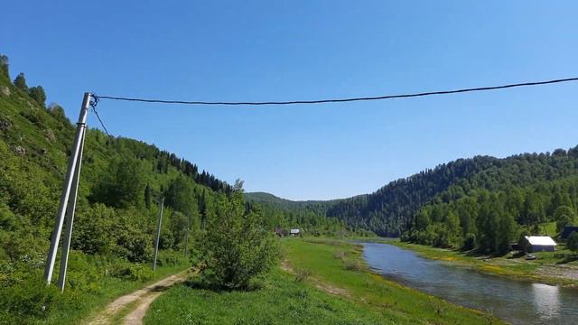 Тельбес, Кем. обл., прогулка с квадрокоптером, Лето 2021г. #Квадрокоптер #СВысотыПтичьегоПолета