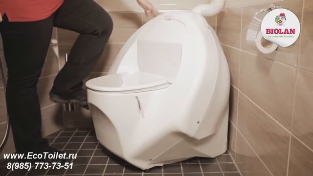 Biolan Naturum сухой туалет (Финляндия) смотреть онлайн