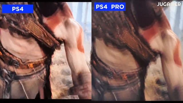 GOD OF WAR | PS4 vs PS4 PRO - Comparativo con cámara смотреть онлайн