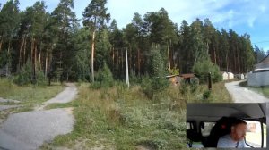 Вишневогорск // проезд по поселку // АП онлайн