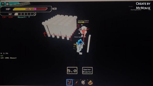 How to beat geno sans (Roblox Undertale boss battles guide) смотреть онлайн