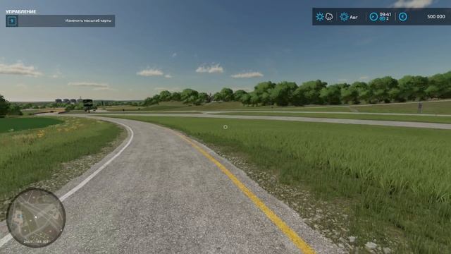 Новое село Вязовый ручей Выбираем участок - ч1 Farming Simulator 22 прохождение фермер симулятор 22