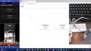 Temperatura, humedad desde nodemcu y dht11  mediante websocket a aplicacion ionic web y android