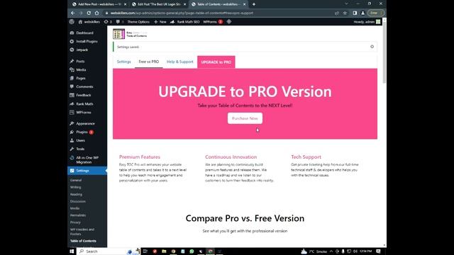 How to add a table of contents in WordPress post & How to start Blogging website | Tech with Ansari смотреть онлайн