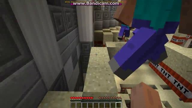 Мини игры в майнкрафте. TNT RUN
